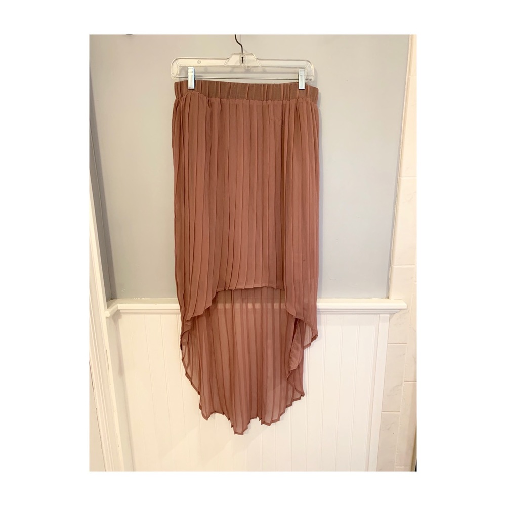 Mauve High-Low xhilaration skirt